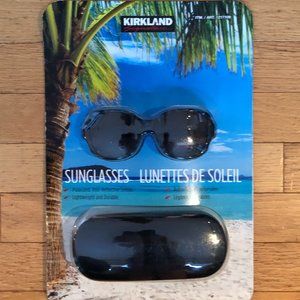 Brand New Kirkland Signature Polarized Sunglasses with Case